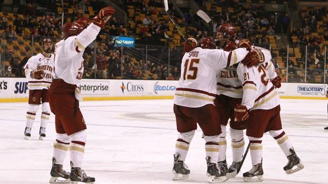 BC Comes Away Consolation Kings In Beanpot Over Harvard