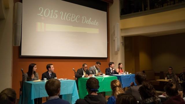 On Eve Of UGBC Elections, Candidates Make Final Arguments At Debate