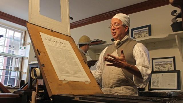 Colonial Printing Press And Chocolate Shop Bring History Alive In North End