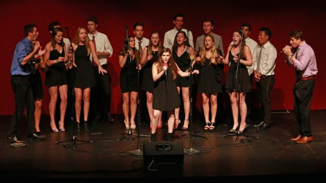 The Acoustics hosted an a capella block party for a good cause. The event's profits went to the Morgan Center, a Long Island non-profit.  