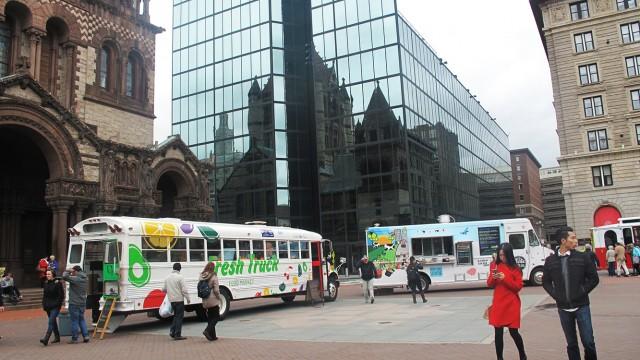  DuBreton bacon took center stage at the 'Let’s Talk About Food' festival in downtown Boston.