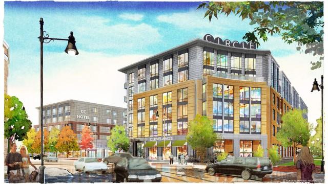 National Development plans to completely renovate the former theatre and Applebee’s.  