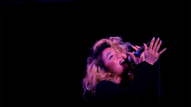 Lydia Paek and Jeremy Passion took to the impromptu Rat stage for night of performance and talk about "making it" in the music industry. 