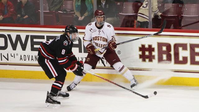 Tensions Flare In Eagles' Tie With Northeastern