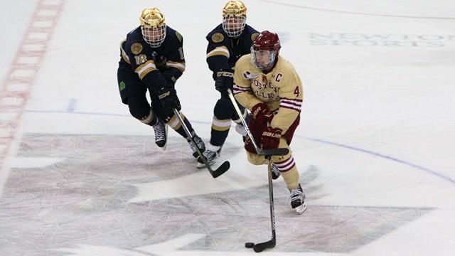 Eagles Collapse In Third Period Against Notre Dame