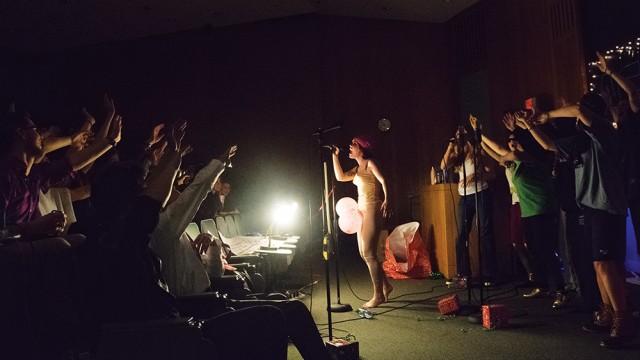 Aca-Wars drops imperial beats as the Stix and Acoustics brandish sabers and song for a night of comedy and music in McGuinn 121.