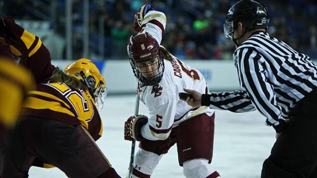 Don't be dissuaded by a loss in the national championship. BC women's hockey has given pride to an athletic department and its fans that desperately needed it.