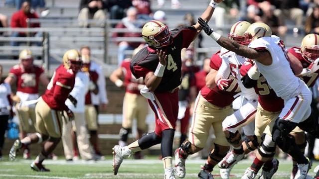 A 6-2 final may say otherwise, but BC's offense—especially quarterbacks Patrick Towles and Darius Wade—looked much improved in the annual Jay McGillis Memorial Spring Game. 