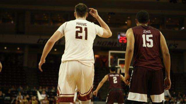 Popovic Tip-In Beats Buzzer, Lifts BC Over Auburn at MSG