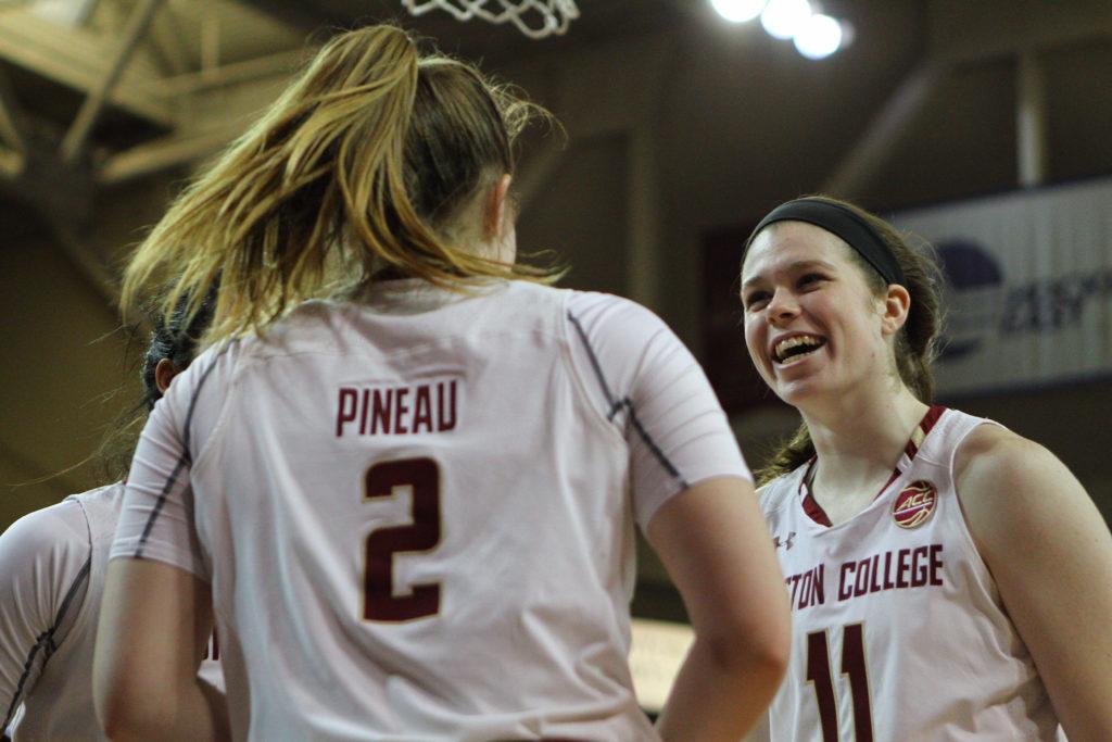 BC Snaps Skid at Holy Cross