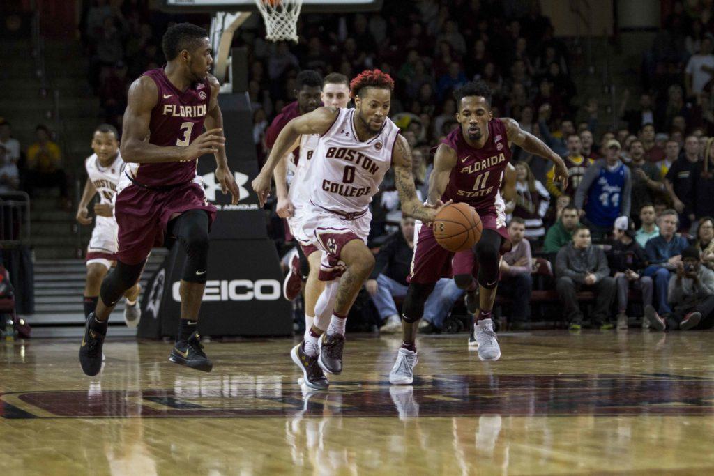 The Eagles outscored Florida State, 41-25, in the first half and held on for their third ACC win of the season, marking the most the team has won in a single season since 2014-15.