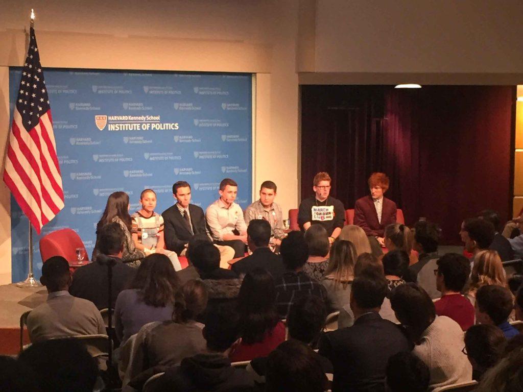 Parkland Students Discuss Gun Control at Harvard
