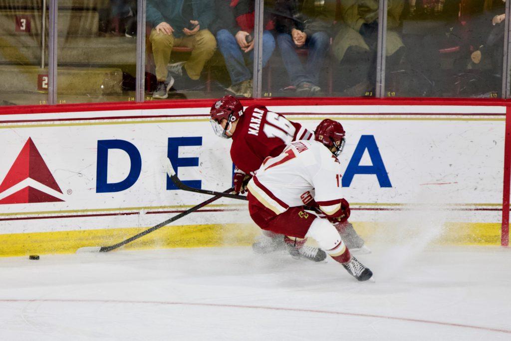 Notebook: Eagles Unable to Top No. 3 Massachusetts After Poor Second Period