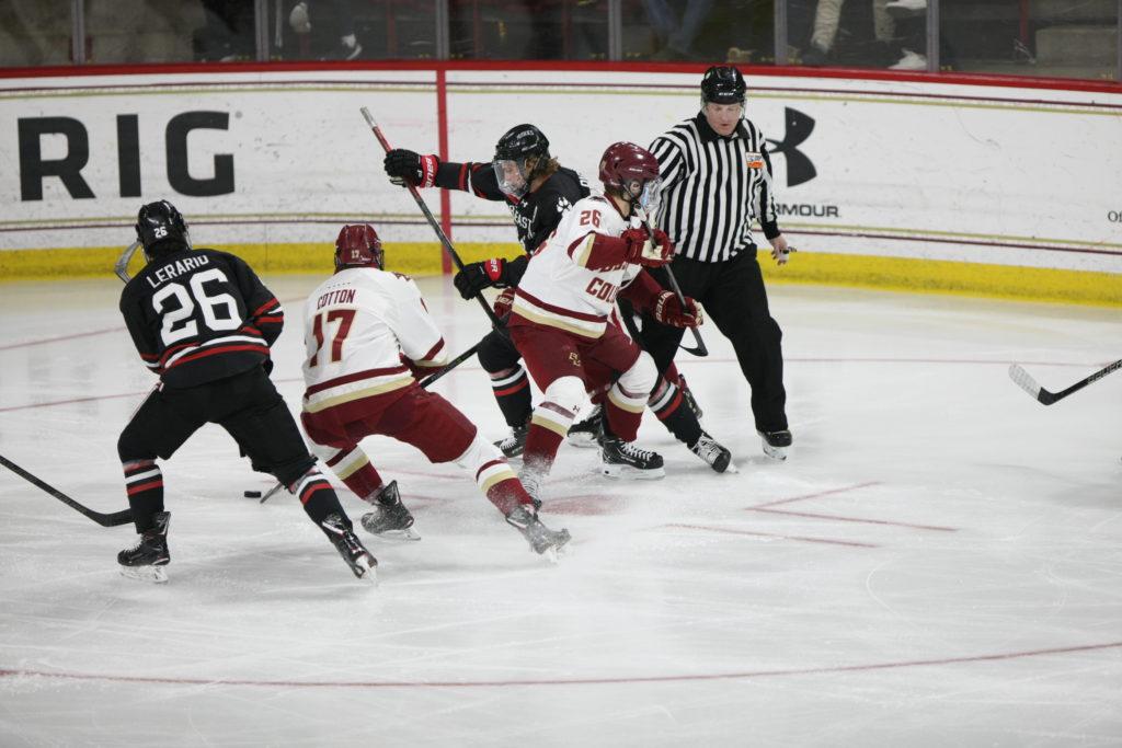 Eagles Slump to Defeat at Northeastern in Weekend Series Finale