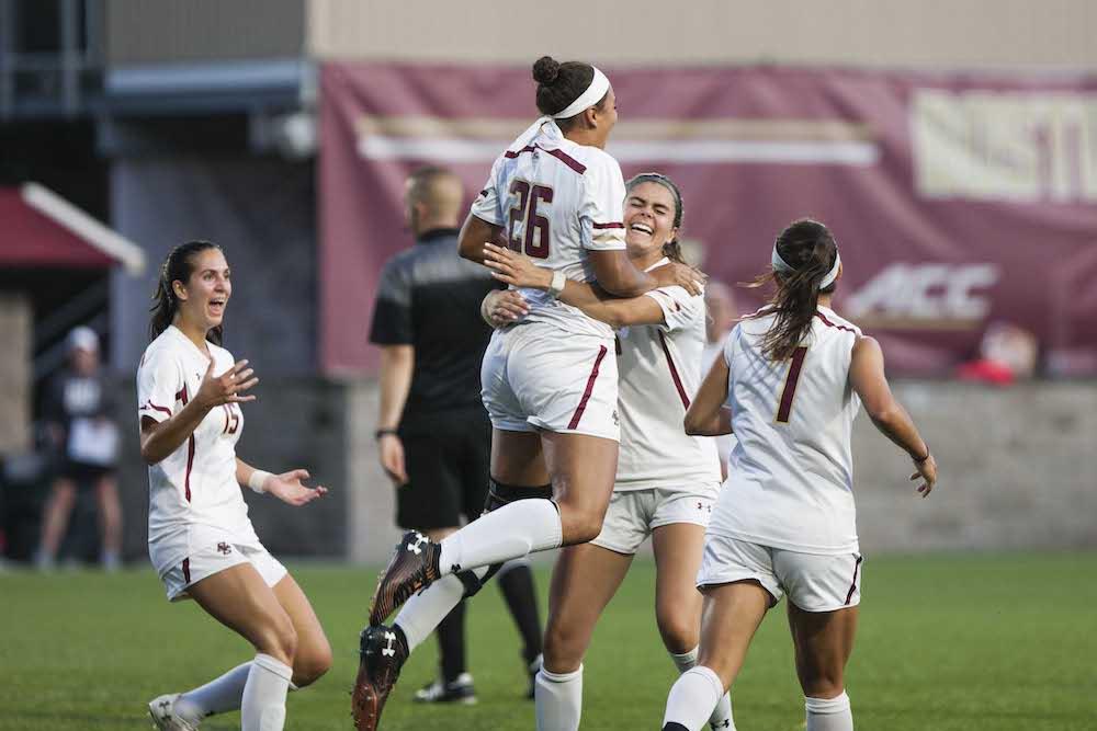 Once Again, Mitchell Downs Northeastern With Header