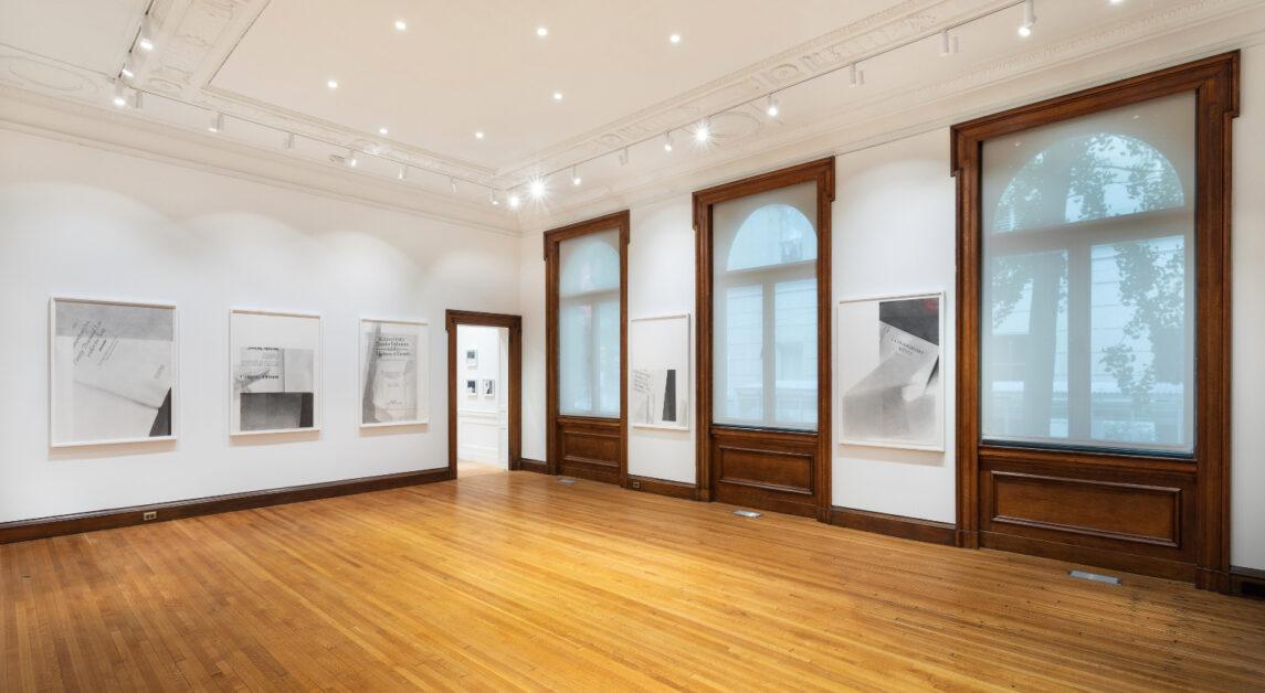 Nyeema Morgan's "Like It Is" exhibit at the Philadelphia Art Alliance of the University of the Arts is pictured above. Photo by Joseph Hu.