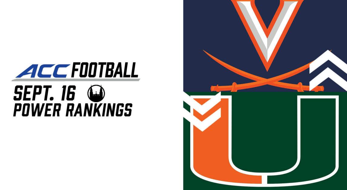 ACC Power Rankings Week Two: Back on Track