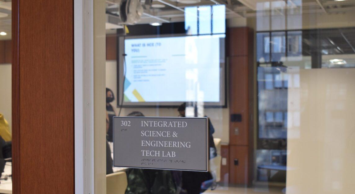 The arrival of the highly anticipated Integrated Science Building at Boston College has attracted visitors from all over campus, which is exactly what it was made to do.