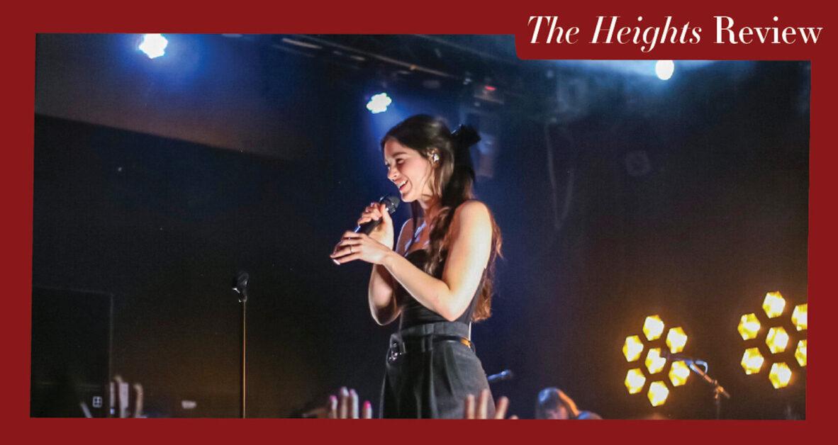 Gracie Abrams Embraces Crowd During Intimate Concert