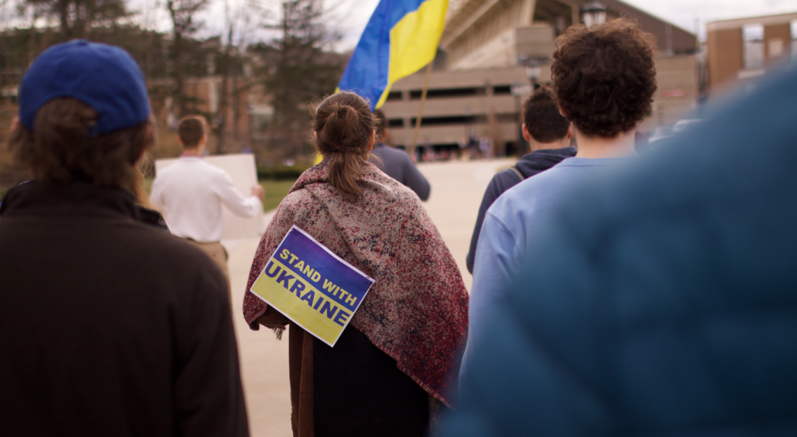 BC Community Rallies in Support of Ukraine