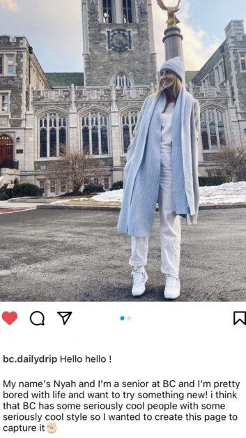 “I just wanted to be as inclusive as possible,” Nassif said. “Because I don't know who you are when I approach you, that makes me feel like I'm doing it to the best of my ability. It's not my friends and their outfits. It's literally just people I see walking around.”