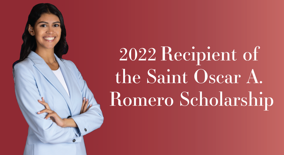 Sanchez Receives Romero Scholarship For Commitment to Latino Community