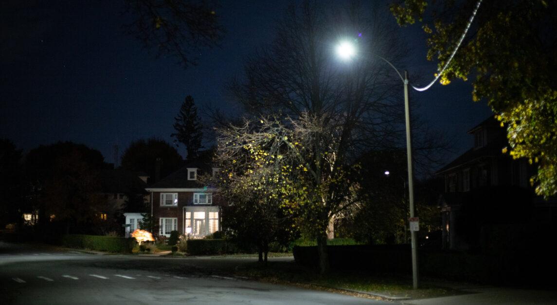 Newton’s light pollution issue is deadly for insects and an annoyance for residents, according to Sky & Telescope Magazine senior editor J. Kelly Beatty. (Nicole Vagra / Heights Editor)