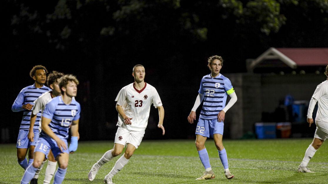 BC will take on UNC Wednesday, Nov. 2, at 6 p.m. in the first round of the ACC Tournament. (Leo Wang / Heights Staff)