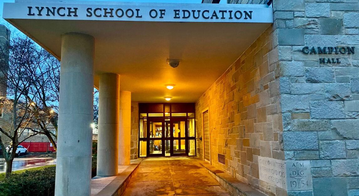 Shaun Dougherty Now Heads New Catholic Education Research Initiative. (Nicole Wei / Heights Staff)
