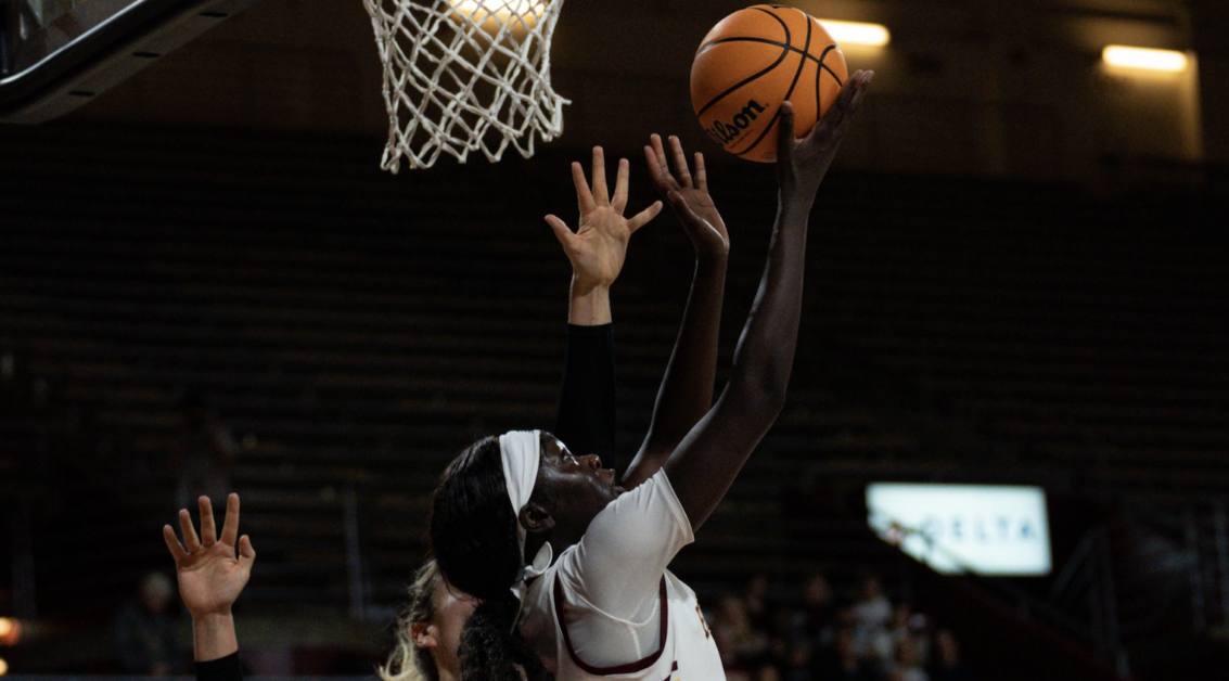 BC scored 40 points off of turnovers in the win. (Kenneth Chen / Heights Staff) 