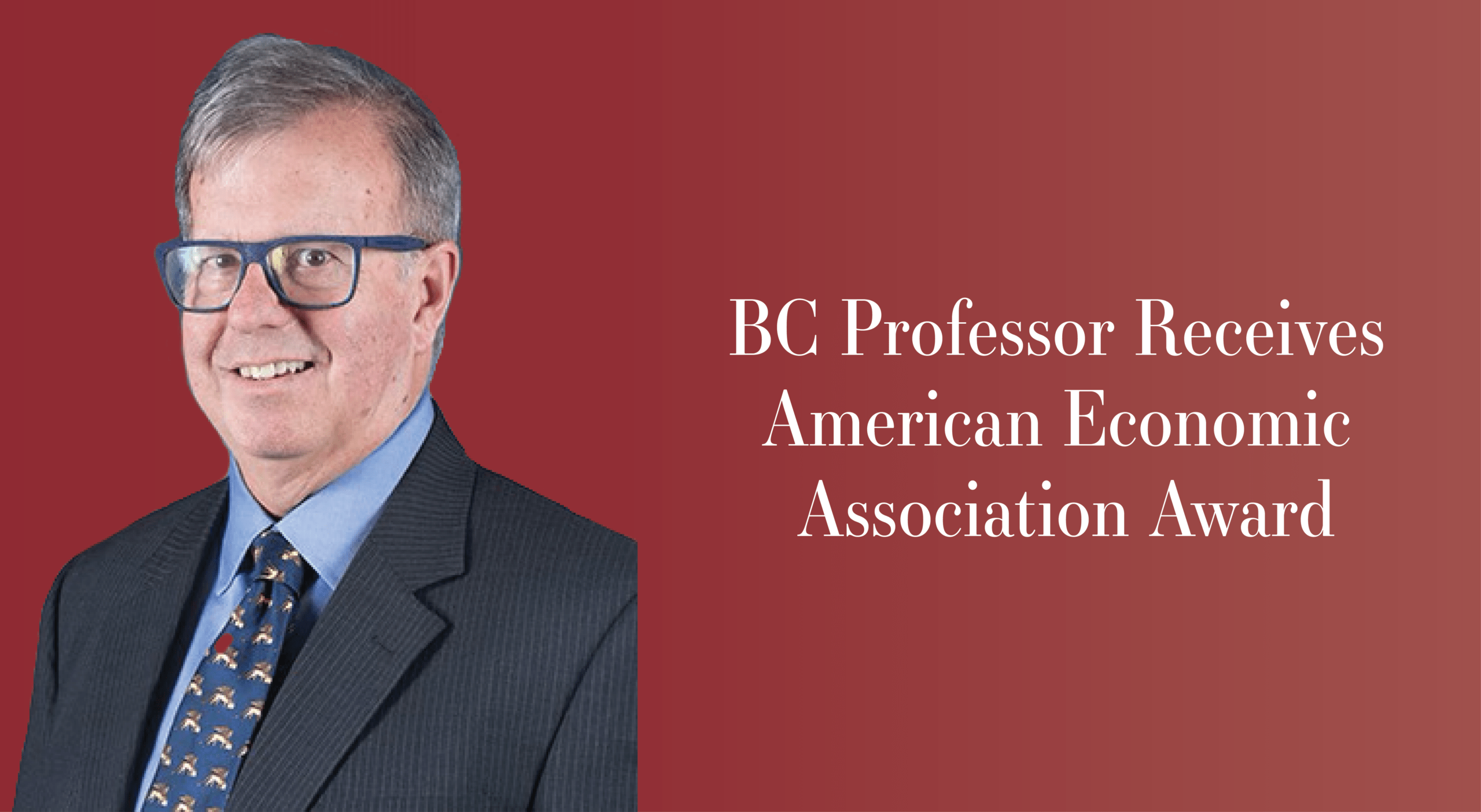 Bc Professor Receives American Economic Association Award — The Heights