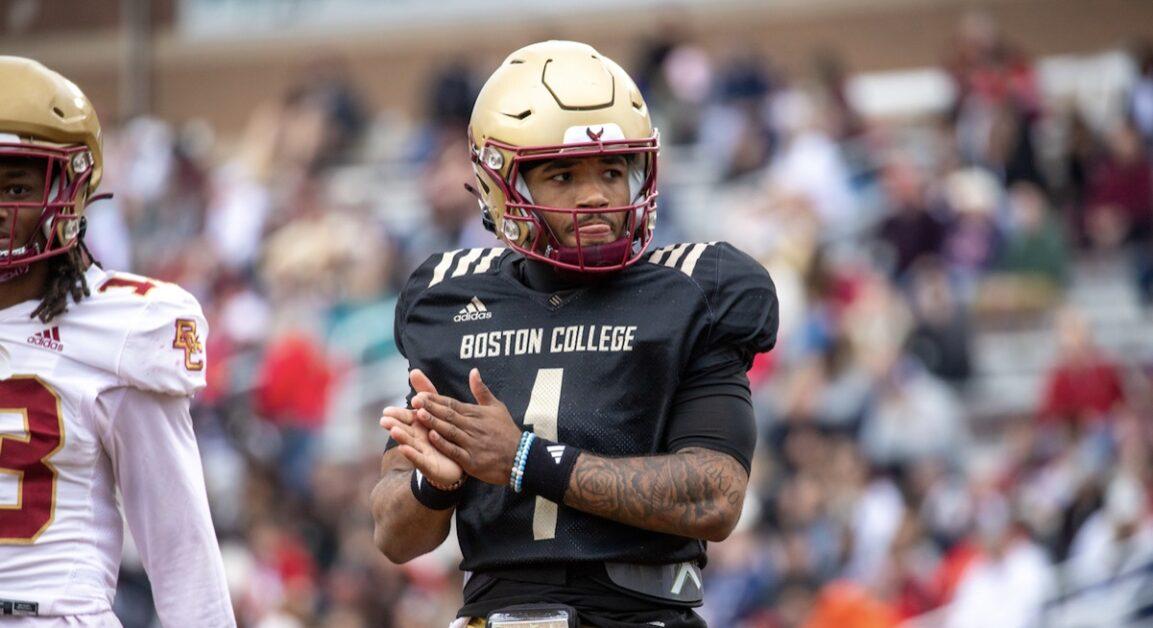 Castellanos finished the game 13-of-29 with 127 passing yards. ( Emily Ahern / Heights Editor)