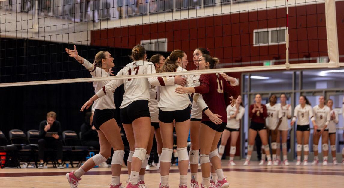 BC snapped its six-game losing streak with the win. (Sarah Fleming / Heights Staff)