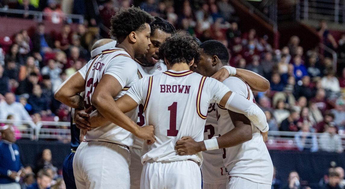 Donald Hand Jr. shot just 2-for-10 after being named ACC Player of the Week. (Ellie El-Fishawy / Heights Staff)