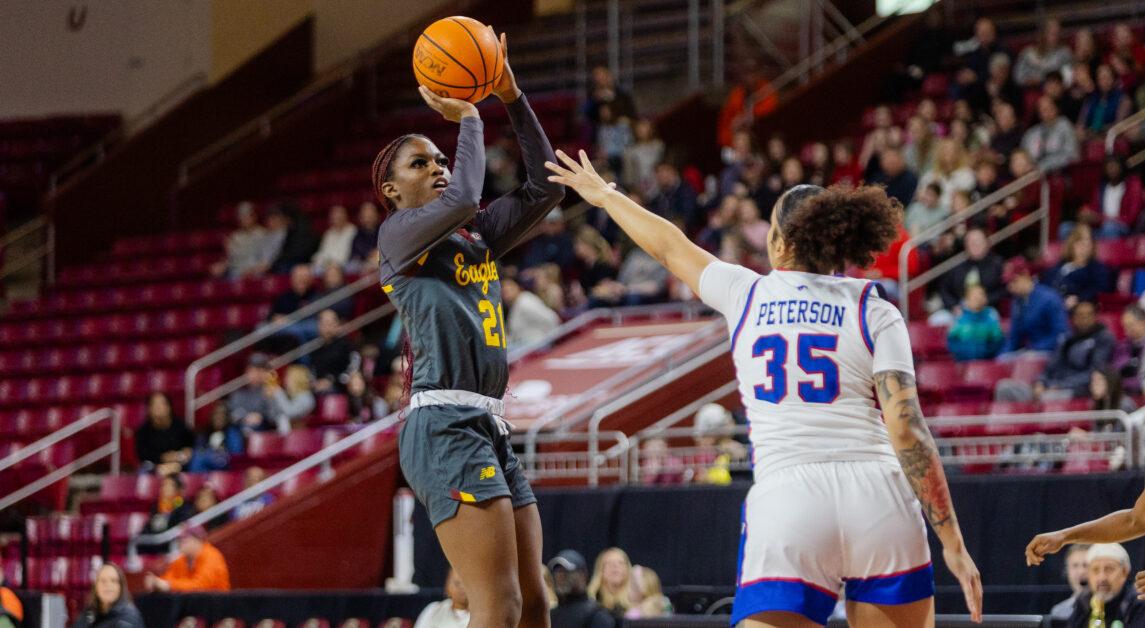 BC collected 37 boards in Sunday afternoon's win. (Emily Ahern / Heights Editor)