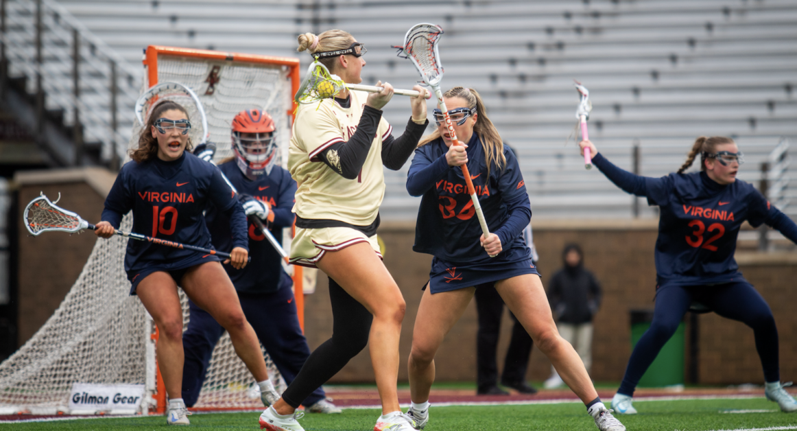 Rachel Clark, pictured, scored her 79th goal of the season in the win, putting her first in the nation. (Yamari Santillan / Heights Staff)