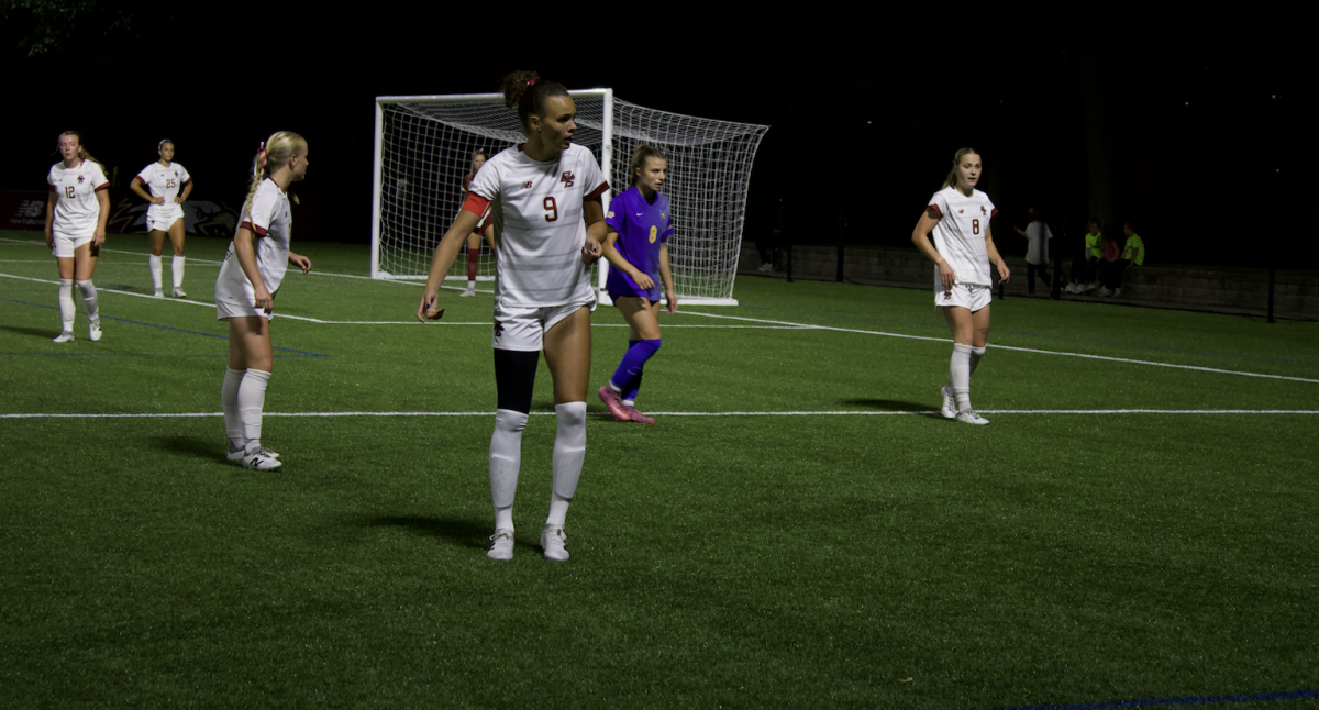 The Panthers tallied 31 shots, while the Eagles only had seven. (Alexandra Dalrymple-Roth / Heights Staff)