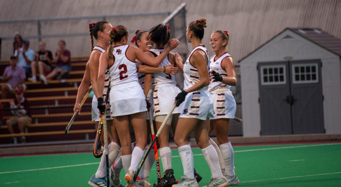 BC has scored one goal in its four-game losing streak. (Emily Ahern / Heights Editor)