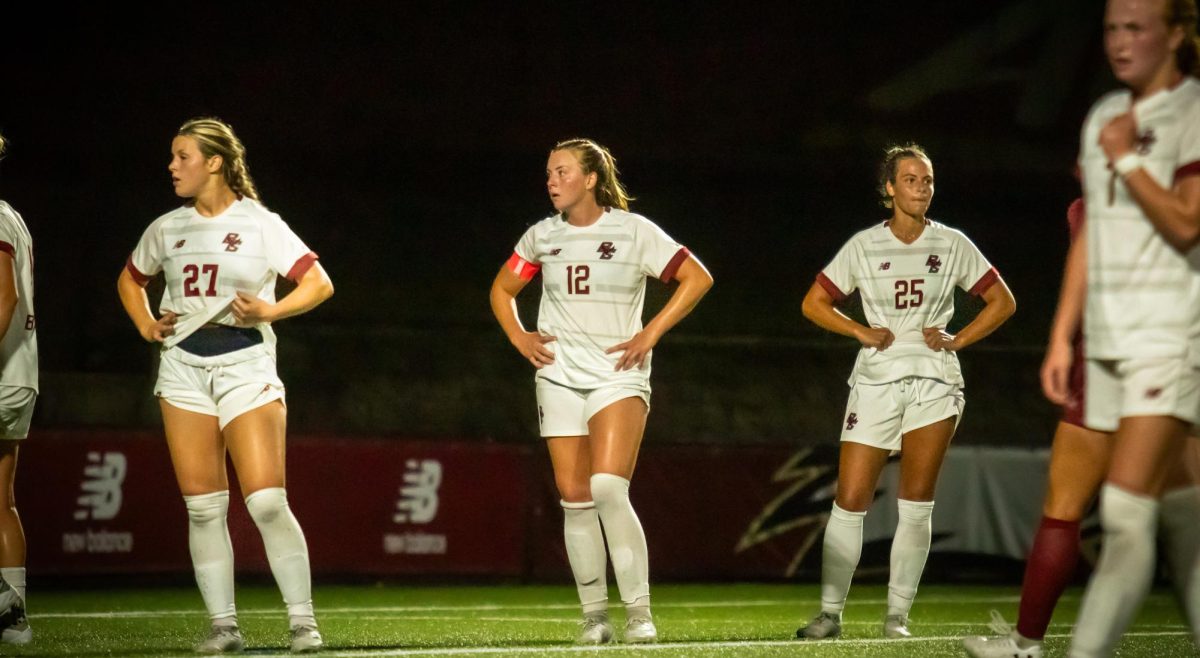 BC has six remaining games on its schedule, all being ACC opponents. (Yamari Santillan / Heights Staff)