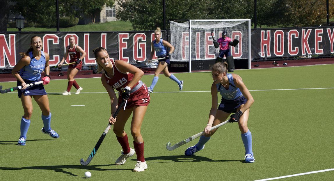 Boston College field hockey's losing streak extended to six games. (Alexandra Dalrymple-Roth / Heights Staff)