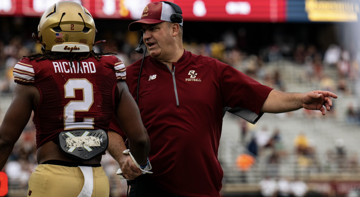 Turbo Richard, pictured, rushed for 57 yards in the loss. (Paul Criado / Heights Staff)