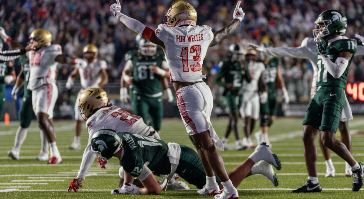 BC won last year’s game between the two teams 23–19. (Chris Ticas / Heights Senior Staff)