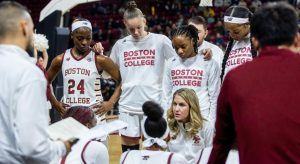 BC opens its season on Nov. 3 versus Holy Cross. (Sarah Fleming / Heights Editor)