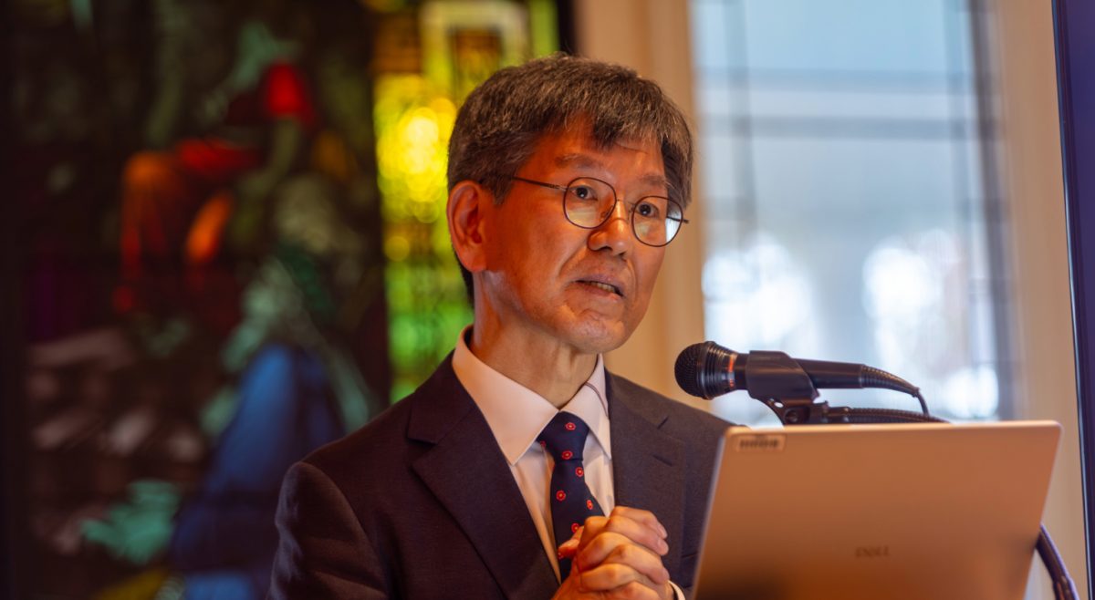 Inequality and the effects of globalization are key factors in the decline of democracy, according to Park. (Leon Gopaul / For The Heights)