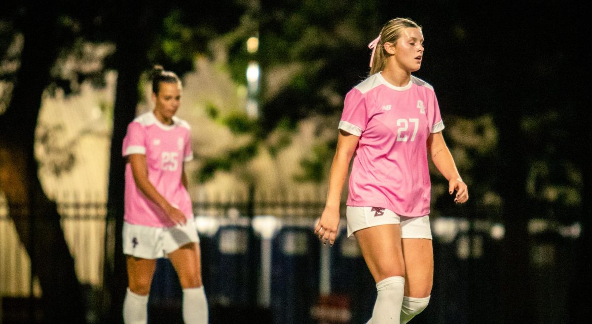 This is BC's ninth game without scoring a goal this year. (Yamari Santillan / Heights Staff)