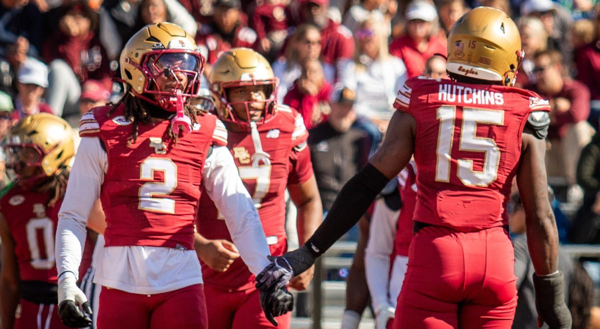 BC rushed for a season-high 191 rushing yards. (Yamari Santillan / Heights Staff)