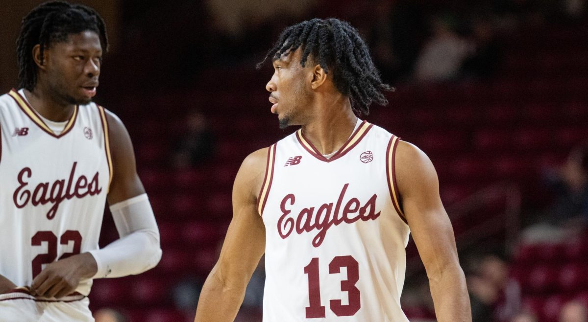 Hand Jr., pictured, led BC with 23 points. (Yamari Santillan / Heights Staff)