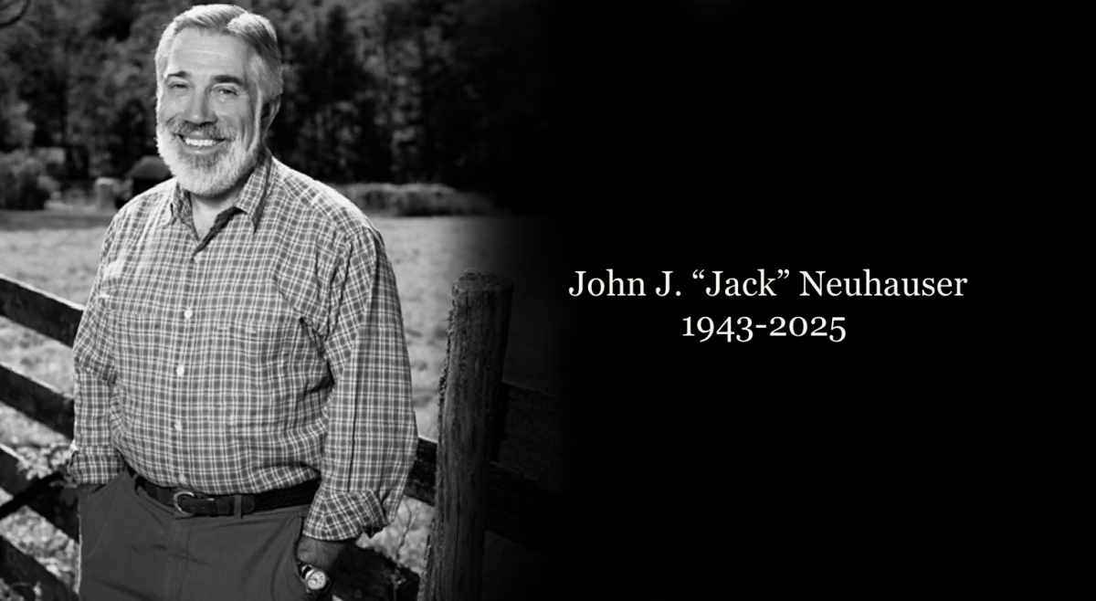 Jack Neuhauser died on Sept. 30 at the age of 82.