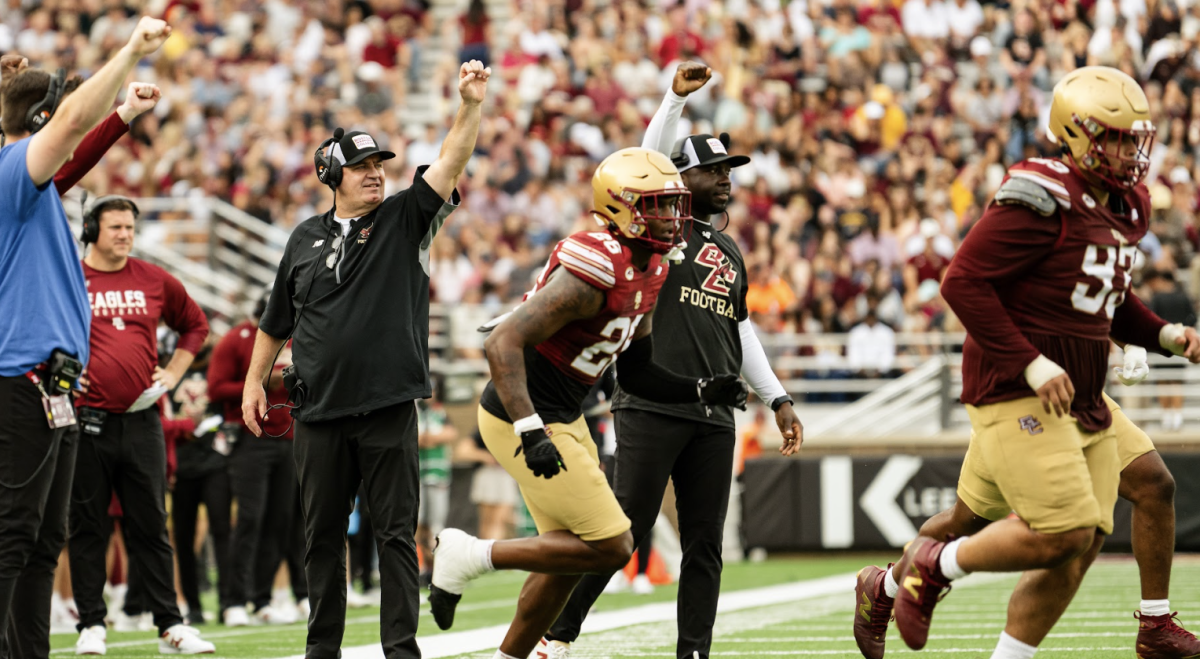 BC committed three turnovers in the loss. (Paul Criado / Heights Staff)