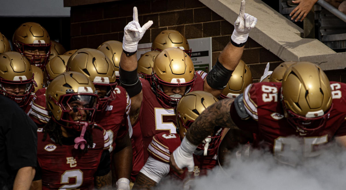 BC football is seeking its first win over Clemson since 2010. (Paul Criado / Heights Staff)